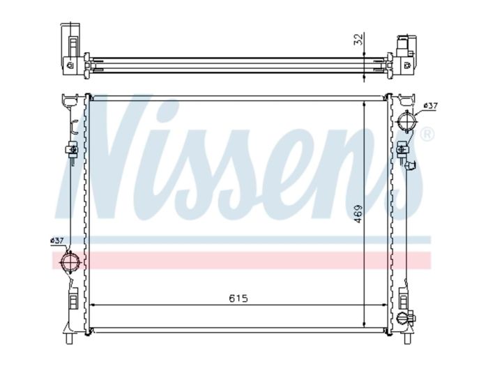 Радиатор основной