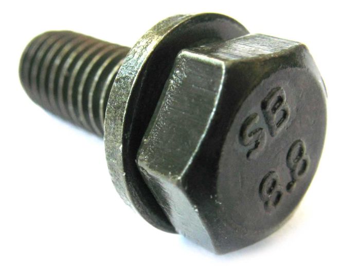 Болт  крепления (контровочный) трубки маслянного щупа 3,2 / 3,5 литра