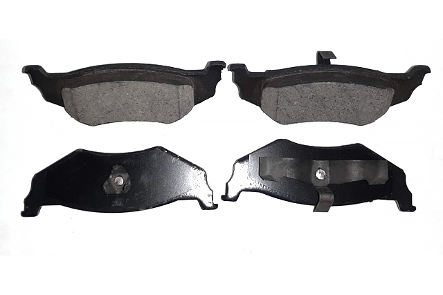 Колодки тормозные задние дисковые 