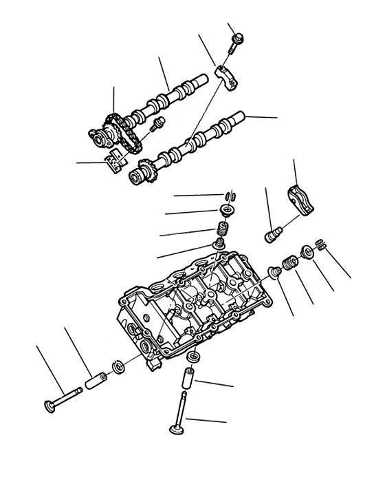 Распредвалы и клапана