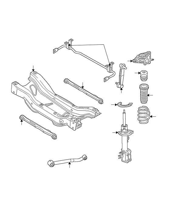 Задняя подвеска